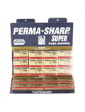 100 Lâminas de Barbear Dupla Perma-Sharp