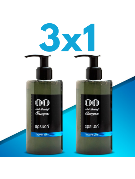 Epsilon Therapy Mint 3x1 – Champô Anticaspa 750 ml