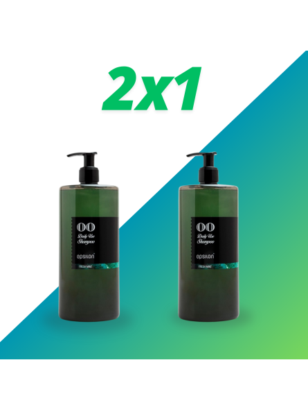 2X1 Champô Uso Frequente Fresh Mint Epsilon 750ml