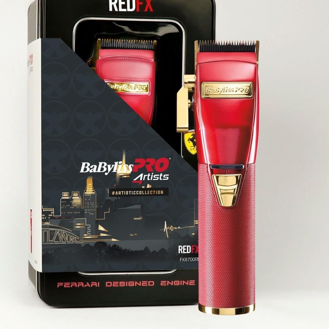Babyliss FX Red – Máquina de Corte Profissional Ferrari Edition