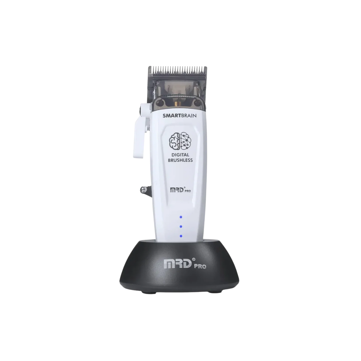 MRD Smart Brain Branca – Máquina de Cortar Cabelo Profissional