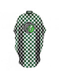 Capa de Corte Xadrez Branco & Verde Hey Joe