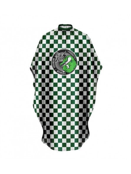 Capa de Corte Xadrez Branco & Verde Hey Joe