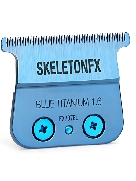 Lâmina DLC Blue Titanium 1.6 Skeleton FX Babyliss