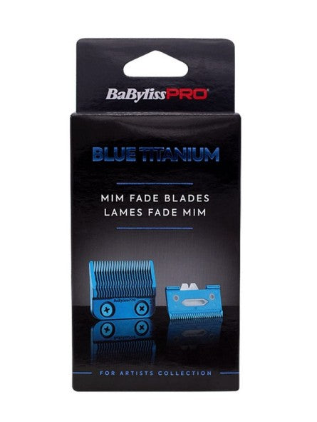 Lâmina Titanium Azul 45mm Fade MIM Clipper Babyliss Pro