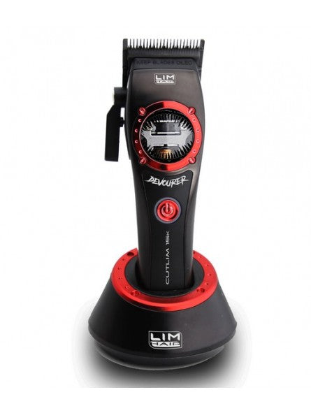 Lim Hair Cutlim 15K Devourer Roja – Máquina de Corte Profissional 15.000 RPM