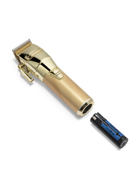 BabylissPRO FXONE Gold Clipper – Máquina de Corte Profissional com Lâmina em Titânio Dourado