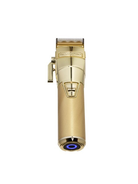 BabylissPRO FXONE Gold Clipper – Máquina de Corte Profissional com Lâmina em Titânio Dourado