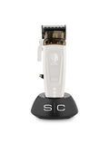 Máquina de Corte Profissional Clipper Saber 2.0 Branca StyleCraft