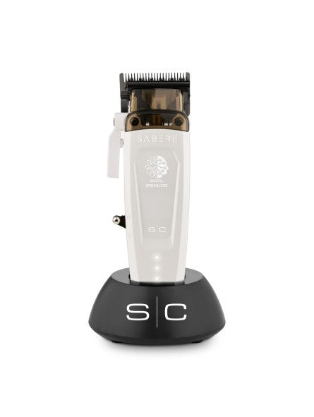 Máquina de Corte Profissional Clipper Saber 2.0 Branca StyleCraft