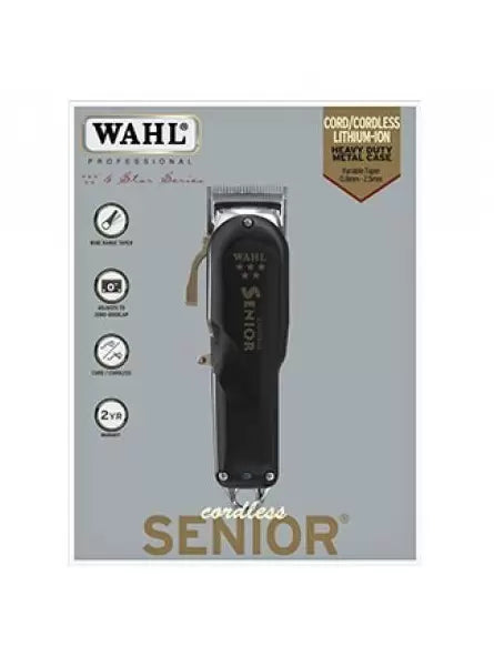 Máquina de Corte Profissional Wahl Senior Cordless