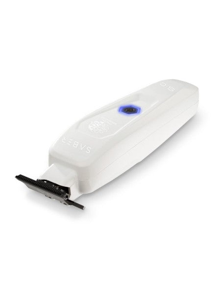 Máquina de Retoques Profissional Trimmer Saber Branca StyleCraft