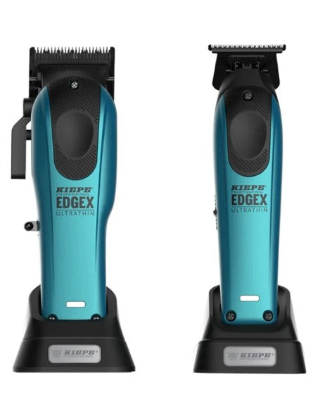 Set Kiepe Professional Edge X Ultrathin Clipper & Trimmer – Azul