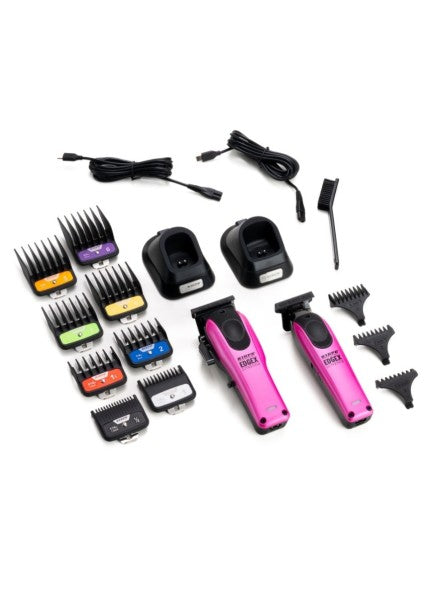 Set Kiepe Professional Edge X Ultrathin Clipper & Trimmer – Metallic Pink
