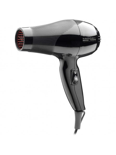 Secador Mini Preto 7005 Tormalionic Gamma Più