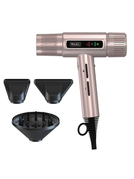Secador Profissional Wahl Vanquish Digital Ouro Rosa